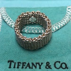 Tiffany & Co. Mesh Somerset Ring
